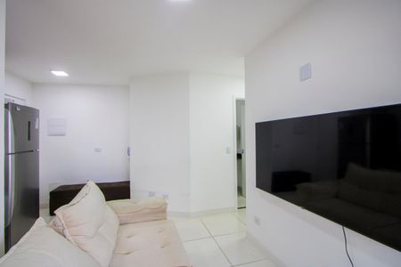 Sala de apartamento à venda com 2 quartos, 40m² em Jardim Cristiane, Santo André