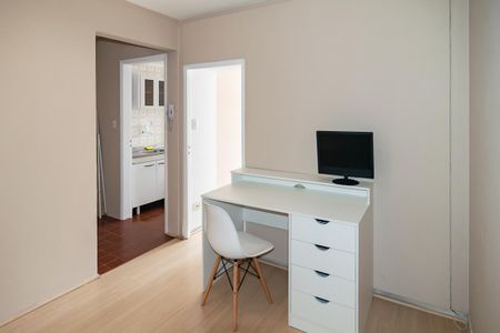 Sala de apartamento para alugar com 1 quarto, 28m² em Bela Vista, São Paulo