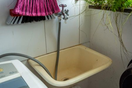 Apartamento para alugar com 50m², 2 quartos e 1 vagaDetalhe Área de Serviço-Tanque