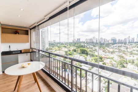 Varanda de apartamento para alugar com 1 quarto, 50m² em Empresarial 18 do Forte, Barueri