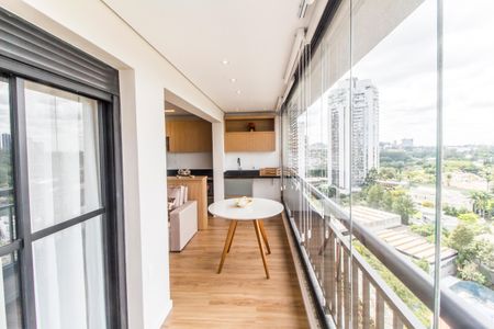 Varanda de apartamento para alugar com 1 quarto, 50m² em Empresarial 18 do Forte, Barueri
