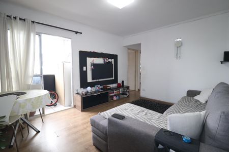 Sala de apartamento à venda com 2 quartos, 58m² em Vila Eldizia, Santo André