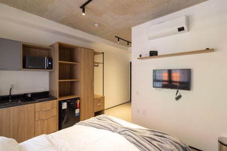 Studio para alugar com 25m², 1 quarto e sem vagaQuarto