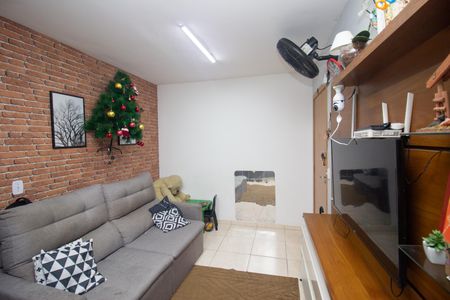 Sala de apartamento à venda com 2 quartos, 74m² em Bom Jesus, Contagem
