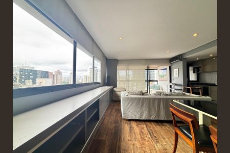 Apartamento para alugar com 89m², 1 quarto e 1 vaga Apartamento para alugar com 89m², 1 quarto e 1 vagaSala