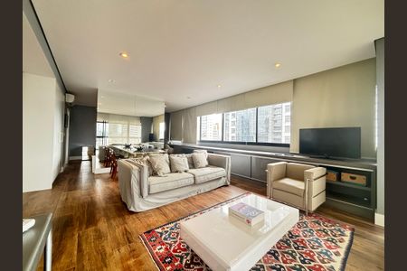 Apartamento para alugar com 89m², 1 quarto e 1 vaga Apartamento para alugar com 89m², 1 quarto e 1 vagaSala