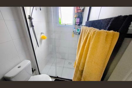 Banheiro da Suíte de apartamento para alugar com 1 quarto, 26m² em Jardim Cidalia, São Paulo