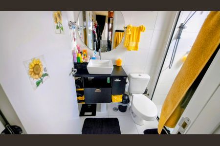 Banheiro da Suíte de apartamento para alugar com 1 quarto, 26m² em Jardim Cidalia, São Paulo