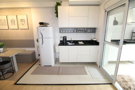 Quarto / Cozinha de apartamento para alugar com 1 quarto, 40m² em Altos do Esplanada, São José dos Campos