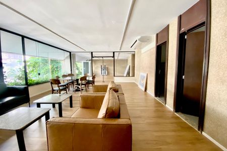 Apartamento para alugar com 140m², 3 quartos e 2 vagasÁrea comum - Salão de festas