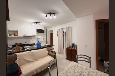 Sala de apartamento à venda com 2 quartos, 44m² em Vila Alice, Santo André
