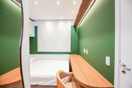 Apartamento para alugar com 24m², 1 quarto e sem vagaQuarto