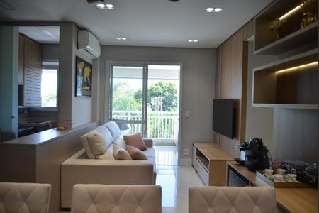 Sala de apartamento à venda com 3 quartos, 75m² em Vila Apiai, Santo André