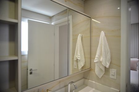 Apartamento à venda com 75m², 3 quartos e 2 vagasBanheiro da Suíte