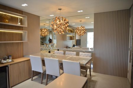 Sala de apartamento à venda com 3 quartos, 75m² em Vila Apiai, Santo André