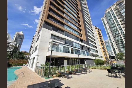 Apartamento para alugar com 143m², 3 quartos e 2 vagasFachada