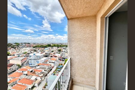 Varanda da Sala de apartamento à venda com 2 quartos, 50m² em Vila Pita, São Paulo