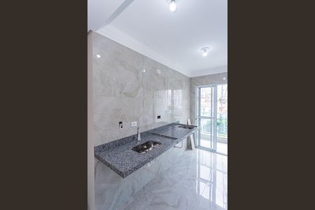 Cozinha e Área de Serviço de apartamento para alugar com 2 quartos, 53m² em Vila Arcadia, São Paulo