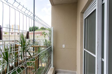 Varanda da Sala de apartamento para alugar com 1 quarto, 40m² em Guaiauna, São Paulo