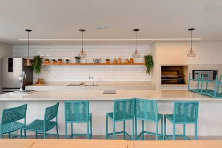 Apartamento à venda com 81m², 2 quartos e 1 vagaChurrasqueira