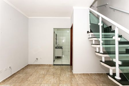 Casa de condomínio para alugar com 57m², 2 quartos e 1 vagaSala