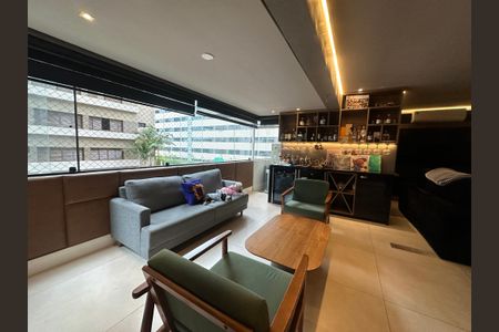 Sala de apartamento à venda com 3 quartos, 177m² em Alphaville Industrial, Barueri