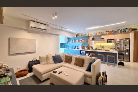 Apartamento à venda com 74m², 1 quarto e 2 vagasSala