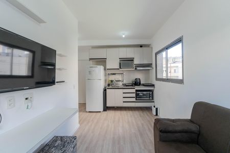 Sala de apartamento para alugar com 1 quarto, 26m² em Bela Vista, São Paulo