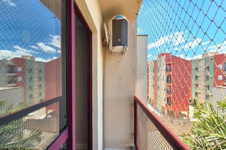 Varanda da Sala  de apartamento à venda com 2 quartos, 60m² em Jardim das Bandeiras, Campinas