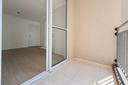 Varanda da Sala de apartamento para alugar com 2 quartos, 50m² em Parque da Mooca, São Paulo