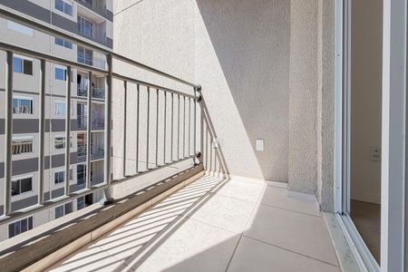 Varanda da Sala de apartamento para alugar com 2 quartos, 50m² em Parque da Mooca, São Paulo
