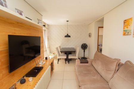 Sala de apartamento à venda com 2 quartos, 70m² em Alvorada, Contagem