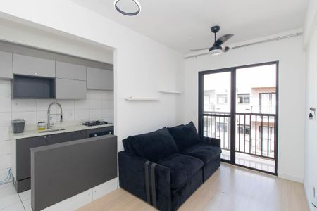 Sala de apartamento para alugar com 2 quartos, 42m² em Horto Florestal, São Paulo