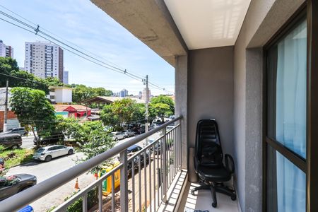 Varanda de kitnet/studio à venda com 1 quarto, 27m² em Ipiranga, São Paulo