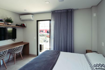 Quarto e Cozinha de kitnet/studio à venda com 1 quarto, 27m² em Ipiranga, São Paulo