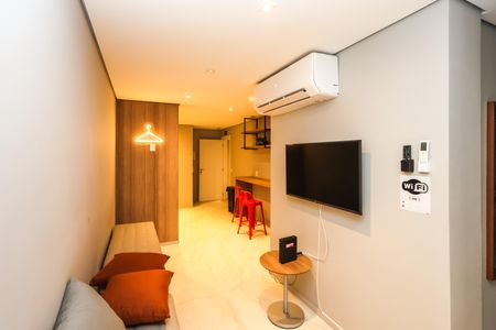 Studio para alugar com 27m², 1 quarto e sem vagaLavanderia
