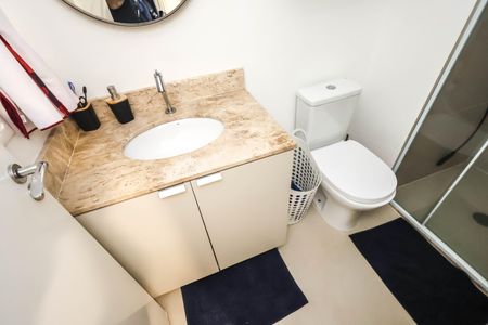 Studio para alugar com 27m², 1 quarto e sem vagaBanheiro