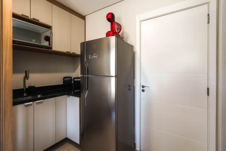 Quarto e Cozinha de kitnet/studio à venda com 1 quarto, 27m² em Ipiranga, São Paulo