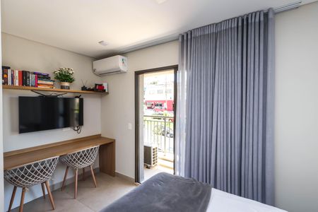 Quarto e Cozinha de kitnet/studio à venda com 1 quarto, 27m² em Ipiranga, São Paulo