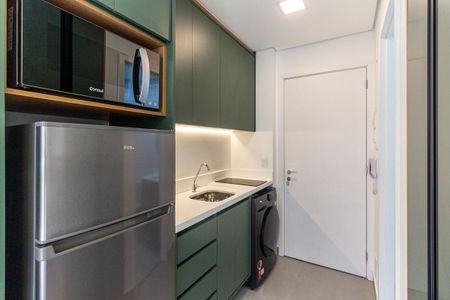 Studio de kitnet/studio para alugar com 1 quarto, 21m² em República, São Paulo