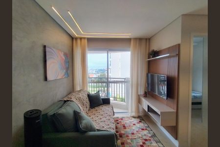 Sala  de apartamento para alugar com 2 quartos, 45m² em Vila Caminho do Mar, São Bernardo do Campo