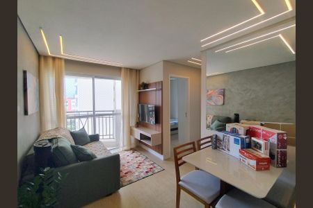 Sala  de apartamento para alugar com 2 quartos, 45m² em Vila Caminho do Mar, São Bernardo do Campo