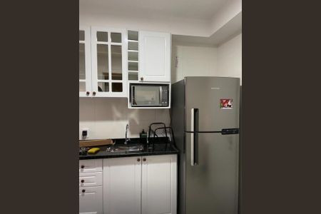 Cozinha de apartamento para alugar com 2 quartos, 33m² em Jardim Celeste, São Paulo