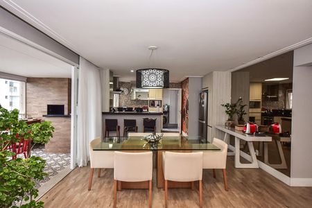 Sala de Jantar de apartamento à venda com 3 quartos, 141m² em Jardim Colombo, São Paulo