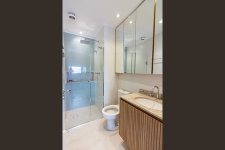 Apartamento à venda com 87m², 2 quartos e 2 vagasBanheiro da Suíte