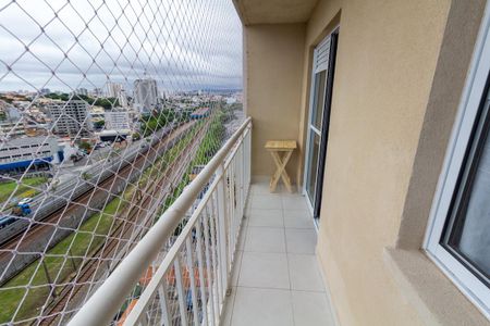 Varanda de apartamento à venda com 1 quarto, 33m² em Vila Ré, São Paulo