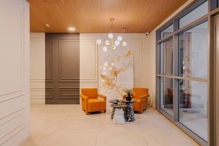 Hall social de apartamento para alugar com 1 quarto, 30m² em Jardim Paulista, São Paulo