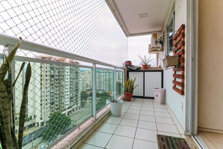 Varanda da Sala de apartamento para alugar com 3 quartos, 85m² em Todos Os Santos, Rio de Janeiro
