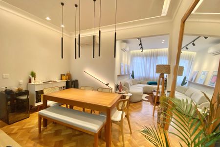 Apartamento para alugar com 110m², 3 quartos e sem vagaSala de jantar 