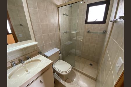 Apartamento para alugar com 140m², 2 quartos e 3 vagasBanheiro da Suíte 1